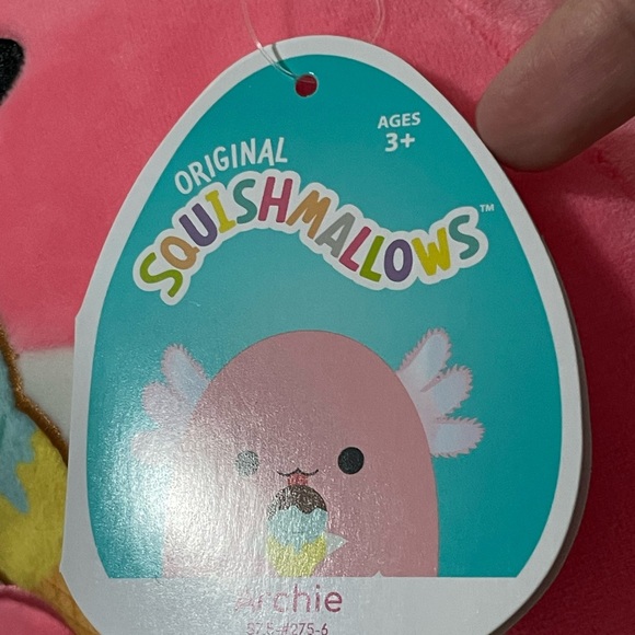 6 inch Archie with ice cream snow exclusive summer squishmallow - Picture 2 of 3